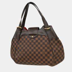 Pre Owned Louis Vuitton Damier Sistina GM Handbag