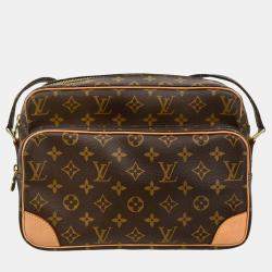 Pre Owned Louis Vuitton Monogram Nile Shoulder Bag