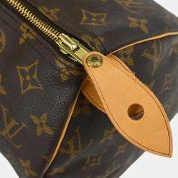 Pre Owned Louis Vuitton Monogram Speedy 30 Handbag