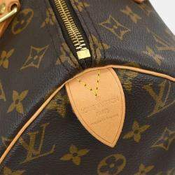 Pre Owned Louis Vuitton Monogram Speedy 30 Handbag