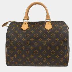 Pre Owned Louis Vuitton Monogram Speedy 30 Handbag