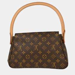 Pre Owned Louis Vuitton Monogram Mini Looping Handbag