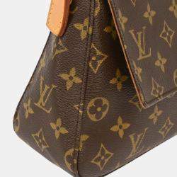 Pre Owned Louis Vuitton Monogram Mini Looping Handbag