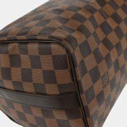 Pre Owned Louis Vuitton Damier Speedy Bandouliere 25 2way Handbag