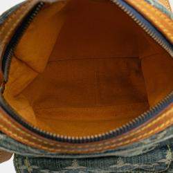 Pre Owned Louis Vuitton Blue Monogram Denim Camera Bag