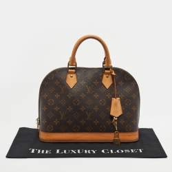 Pre Owned Louis Vuitton Monogram Canvas Alma PM Bag