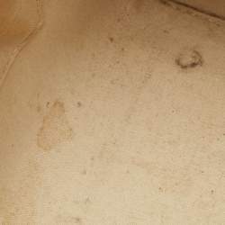 Pre Owned Louis Vuitton Blanc Corail Monogram Vernis Brea MM Bag