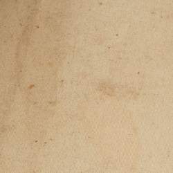 Pre Owned Louis Vuitton Blanc Corail Monogram Vernis Brea MM Bag