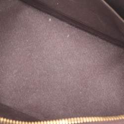 Pre Owned Louis Vuitton Amarante Monogram Vernis Alma BB Bag