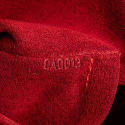 مملوكة مسبقًا حقيبة لويس فيتون غريبة كبيرة بني مونوغرام كروسون