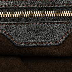 Pre Owned Louis Vuitton Black Monogram Mahina L