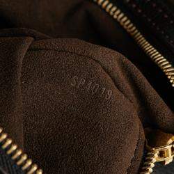 Pre Owned Louis Vuitton Black Monogram Mahina L