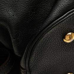Pre Owned Louis Vuitton Black Monogram Mahina L