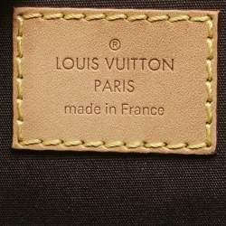 Pre Owned Louis Vuitton Amarante Monogram Vernis Alma PM Bag