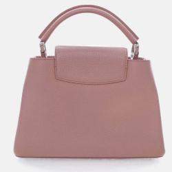 Pre Owned Louis Vuitton Taurillon Mechanical Flowers Capucines BB