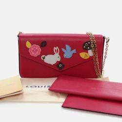 Pre Owned Louis Vuitton Epi Felicie Pochette Patchwork