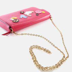 Pre Owned Louis Vuitton Epi Felicie Pochette Patchwork