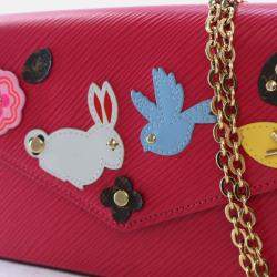 Pre Owned Louis Vuitton Epi Felicie Pochette Patchwork