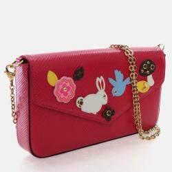 Pre Owned Louis Vuitton Epi Felicie Pochette Patchwork