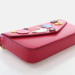 Pre Owned Louis Vuitton Epi Felicie Pochette Patchwork