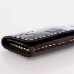 Pre Owned Louis Vuitton Monogram Vernis 4 Key Case