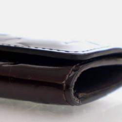 Pre Owned Louis Vuitton Monogram Vernis 4 Key Case