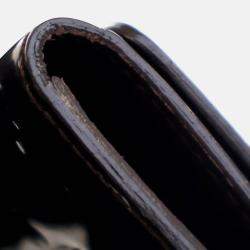 Pre Owned Louis Vuitton Monogram Vernis 4 Key Case