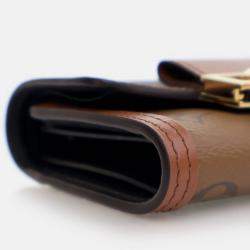 Pre Owned Louis Vuitton Brown Monogram Dauphine Wallet