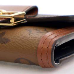 Pre Owned Louis Vuitton Brown Monogram Dauphine Wallet