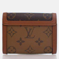Pre Owned Louis Vuitton Brown Monogram Dauphine Wallet