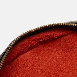 Pre Owned Louis Vuitton Brown Damier Ebene Ipanema PM