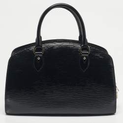 Pre Owned Louis Vuitton Black Electric Epi Leather Pont Neuf PM Bag