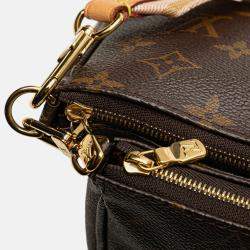 Pre Owned Louis Vuitton Brown Monogram Multi Pochette Accessoires