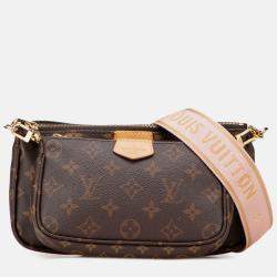 Pre Owned Louis Vuitton Brown Monogram Multi Pochette Accessoires