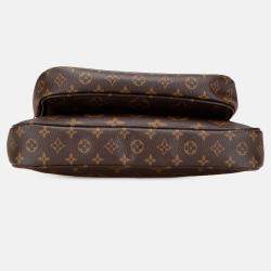 Pre Owned Louis Vuitton Brown Monogram Multi Pochette Accessoires