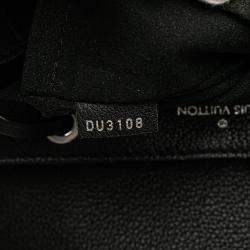 Pre Owned Louis Vuitton Black Leather Taurillon Lockme Backpack
