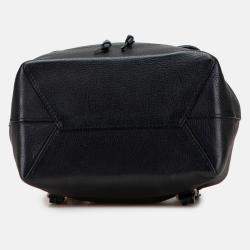Pre Owned Louis Vuitton Black Leather Taurillon Lockme Backpack