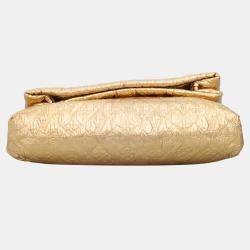 Pre Owned Louis Vuitton Quilted Monogram Saumon Clutch
