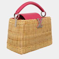 Pre Owned Louis Vuitton Wicker Capucines Bag