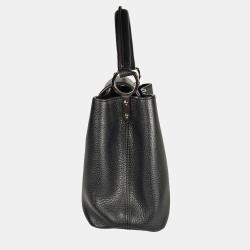 Pre Owned Louis Vuitton Black Capucines MM Bag