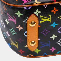 Pre Owned Louis Vuitton Black Monogram Multicolore Rita