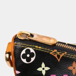 Pre Owned Louis Vuitton Black Monogram Multicolore Rita