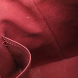 Pre Owned Louis Vuitton Pomme D'Amour Vernis Lock It PM Bag