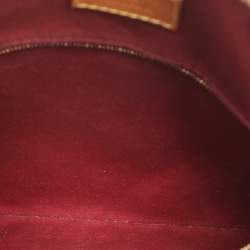 Pre Owned Louis Vuitton Pomme D'Amour Vernis Lock It PM Bag