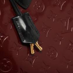 Pre Owned Louis Vuitton Pomme D'Amour Vernis Lock It PM Bag