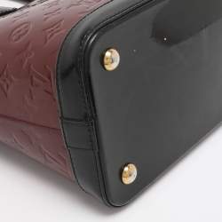 Pre Owned Louis Vuitton Pomme D'Amour Vernis Lock It PM Bag