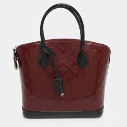 Pre Owned Louis Vuitton Pomme D'Amour Vernis Lock It PM Bag