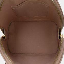 Pre Owned Louis Vuitton Gold Monogram Vernis Alma BB
