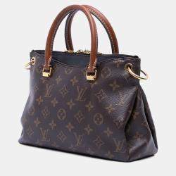 Pre Owned Louis Vuitton Brown Monogram Pallas BB