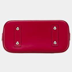 Pre Owned Louis Vuitton Pink Epi Alma BB